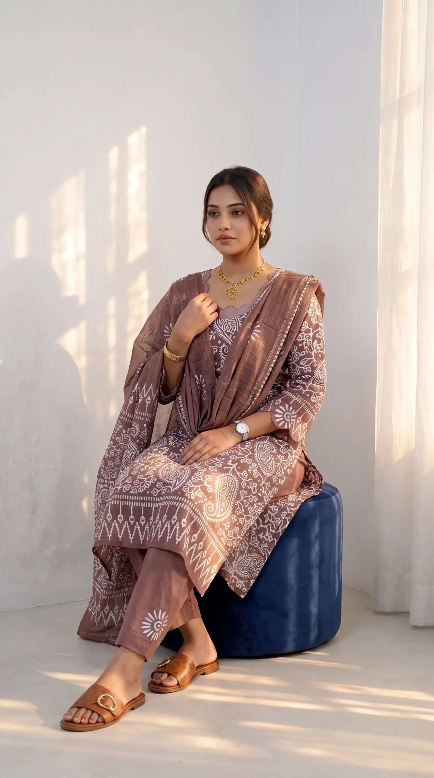 Mocha Wax Batik